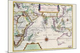 Indies Orientales; Southeast Asia-Pierre Duval-Mounted Premium Giclee Print