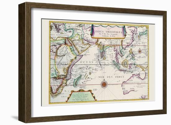 Indies Orientales; Southeast Asia-Pierre Duval-Framed Art Print