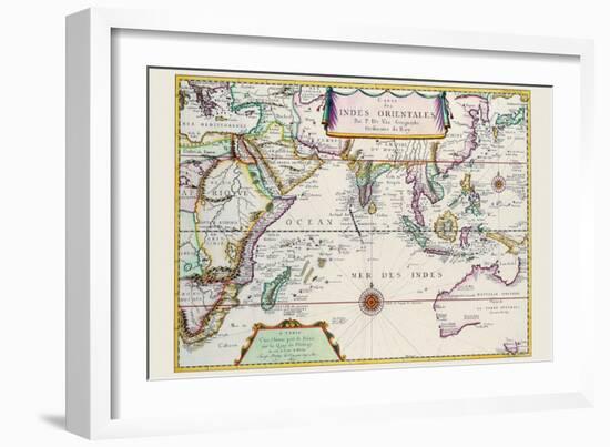 Indies Orientales; Southeast Asia-Pierre Duval-Framed Art Print