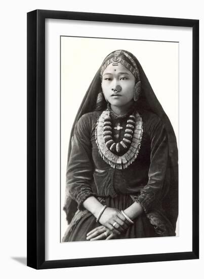 Indigenous Asian Costume-null-Framed Art Print
