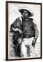 Indigenous Male Inhabitant of Bolivia, South America, 19th Century-Maillart-Framed Giclee Print