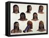 Indigenous People of Amazon, Brazil-null-Framed Stretched Canvas