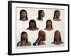 Indigenous People of Amazon, Brazil-null-Framed Giclee Print