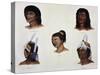 Indigenous People of Amazon, Brazil-null-Stretched Canvas