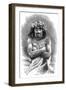 Indigenous Person of Vancouver Island, British Columbia, 19th Century-Whymper-Framed Giclee Print