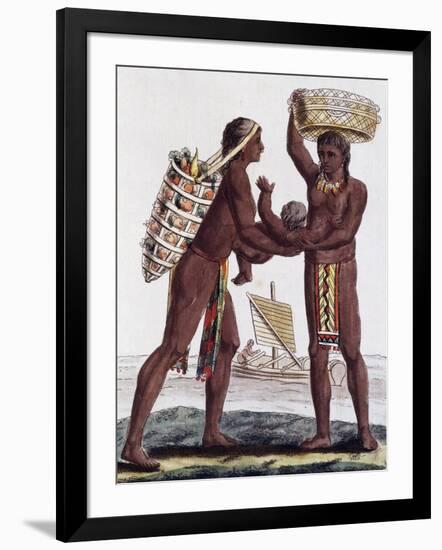 Indigenous Women of Guyana-null-Framed Giclee Print