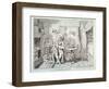 Indigestion, 1835-George Cruikshank-Framed Giclee Print