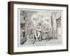 Indigestion, 1835-George Cruikshank-Framed Giclee Print