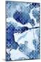 Indigo 1 Tie Dye-Marietta Cohen Art and Design-Mounted Giclee Print