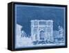 Indigo Antiquities I-Vision Studio-Framed Stretched Canvas
