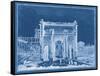 Indigo Antiquities III-Vision Studio-Framed Stretched Canvas