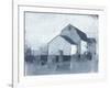 Indigo Barns II-Ethan Harper-Framed Art Print