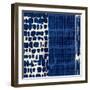 Indigo Batik I-Wild Apple Portfolio-Framed Premium Giclee Print