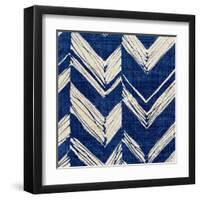 Indigo Batik II-Wild Apple Portfolio-Framed Art Print