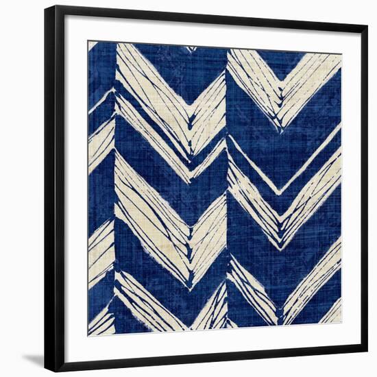 Indigo Batik II-Wild Apple Portfolio-Framed Giclee Print