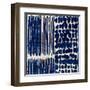 Indigo Batik III-Wild Apple Portfolio-Framed Art Print