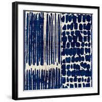 Indigo Batik III-Wild Apple Portfolio-Framed Giclee Print