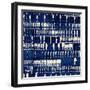 Indigo Batik IV-Wild Apple Portfolio-Framed Premium Giclee Print