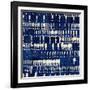 Indigo Batik IV-Wild Apple Portfolio-Framed Giclee Print