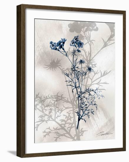 Indigo Bloom I-John Butler-Framed Art Print