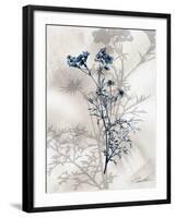 Indigo Bloom I-John Butler-Framed Art Print