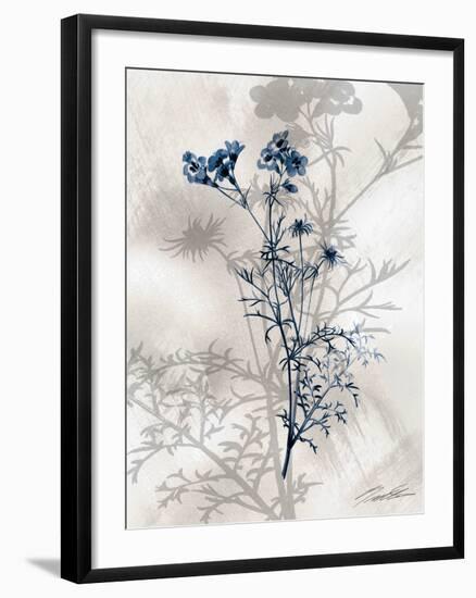 Indigo Bloom I-John Butler-Framed Art Print