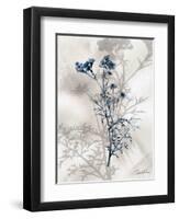 Indigo Bloom I-John Butler-Framed Art Print