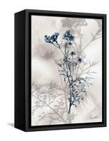 Indigo Bloom I-John Butler-Framed Stretched Canvas