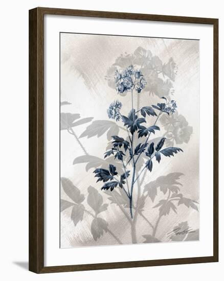 Indigo Bloom II-John Butler-Framed Art Print