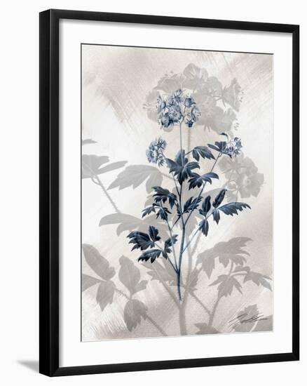 Indigo Bloom II-John Butler-Framed Art Print