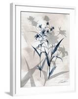 Indigo Bloom IV-John Butler-Framed Art Print