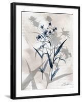 Indigo Bloom IV-John Butler-Framed Art Print