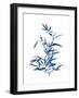 Indigo Botanica II-Naomi McCavitt-Framed Art Print