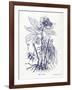 Indigo Botanical II-Gwendolyn Babbitt-Framed Art Print