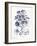 Indigo Botanical IV-Gwendolyn Babbitt-Framed Art Print