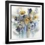 Indigo Botanical-K. Nari-Framed Art Print