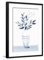 Indigo Bouquet II-Isabelle Z-Framed Art Print