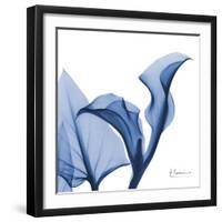 Indigo Calla Love-Albert Koetsier-Framed Art Print