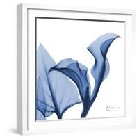 Indigo Calla Love-Albert Koetsier-Framed Art Print