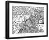 Indigo Cat-Oxana Zaika-Framed Giclee Print