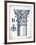 Indigo Column B-Gwendolyn Babbitt-Framed Art Print