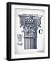 Indigo Column C-Gwendolyn Babbitt-Framed Art Print