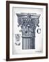 Indigo Column C-Gwendolyn Babbitt-Framed Art Print