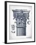 Indigo Column C-Gwendolyn Babbitt-Framed Art Print