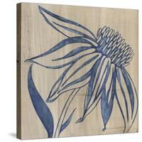 Indigo Coneflower-Chariklia Zarris-Stretched Canvas