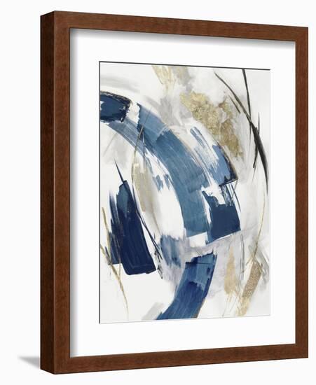 Indigo Crescent II-PI Studio-Framed Art Print