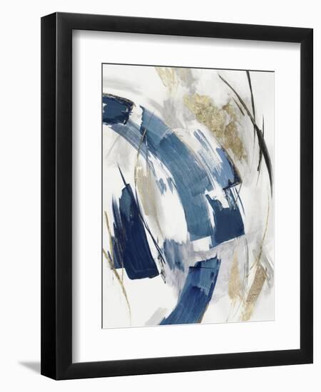 Indigo Crescent II-PI Studio-Framed Art Print