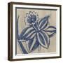 Indigo Daffodil-Chariklia Zarris-Framed Art Print