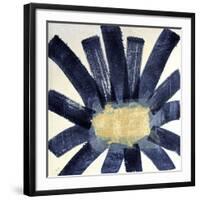 Indigo Daisy 2-Cathe Hendrick-Framed Art Print