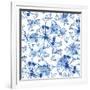 Indigo Dandelion-Aimee Wilson-Framed Art Print